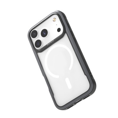 Apple iPhone 17 Pro Case M-safe Charging Feature Airbag Raptic Shield Series Transparent Back Cover - 11