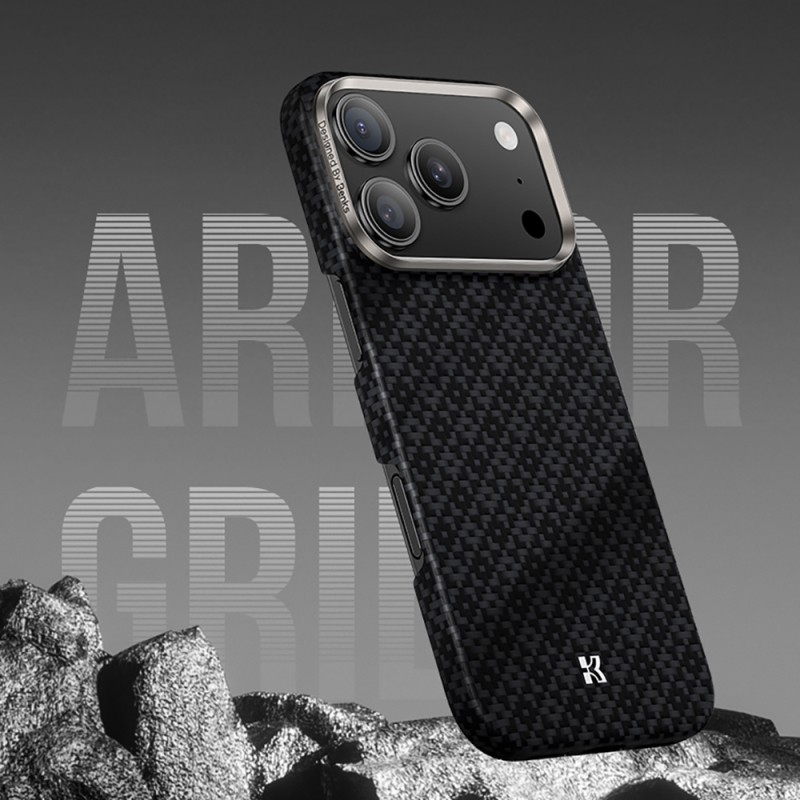 Apple iPhone 17 Pro Case M-safe Charging Feature Benks ArmorAir ArmorGrid Series Kevlar Cover - 22
