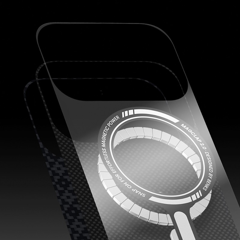 Apple iPhone 17 Pro Case M-safe Charging Feature Benks ArmorAir ArmorGrid Series Kevlar Cover - 23