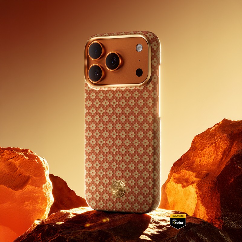 Apple iPhone 17 Pro Case M-safe Charging Feature Benks ArmorAir ArmorGrid Series Kevlar Cover - 34