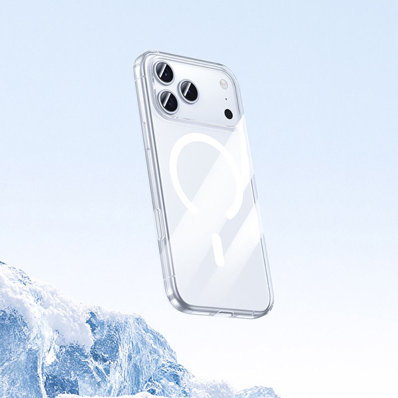 Apple iPhone 17 Pro Case M-safe Charging Feature Benks Crystal Series Transparent Cover - 9