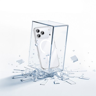 Apple iPhone 17 Pro Case M-safe Charging Feature Benks Crystal Series Transparent Cover - 10