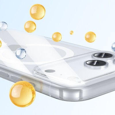 Apple iPhone 17 Pro Case M-safe Charging Feature Benks Crystal Series Transparent Cover - 12