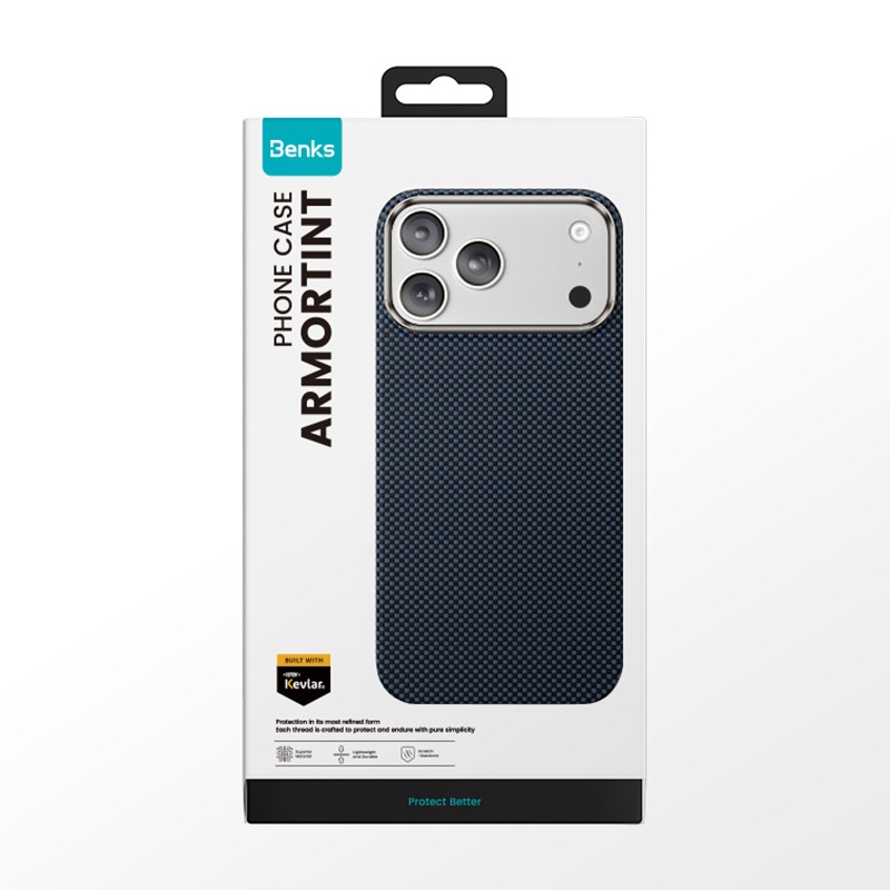 Apple iPhone 17 Pro Case M-Safe Charging Feature Benks New Series ArmorTint ArmorAir Kevlar Cover - 14