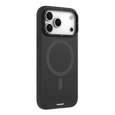 Apple iPhone 17 Pro Case M-Safe Charging Feature Camera Stand Youngkit Gel Cream Series Cover - 6