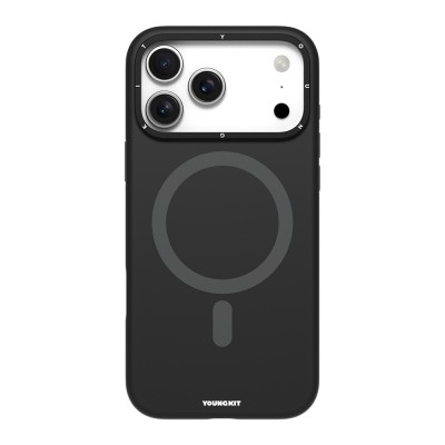 Apple iPhone 17 Pro Case M-Safe Charging Feature Camera Stand Youngkit Gel Cream Series Cover - 2