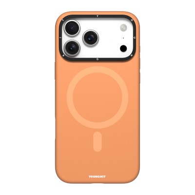 Apple iPhone 17 Pro Case M-Safe Charging Feature Camera Stand Youngkit Gel Cream Series Cover - 4