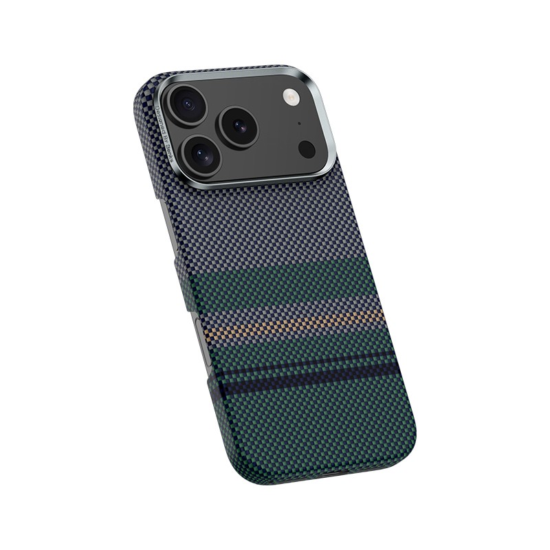 Apple iPhone 17 Pro Case M-safe Charging Feature Carbon Fiber Design Benks Aurora ArmorAir Kevlar Cover - 5