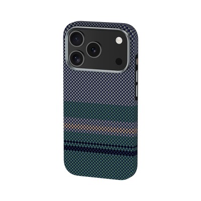 Apple iPhone 17 Pro Case M-safe Charging Feature Carbon Fiber Design Benks Aurora ArmorPro Kevlar Cover - 3