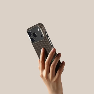 Apple iPhone 17 Pro Case M-safe Charging Feature Carbon Fiber Design Benks Prestige ArmorPro Kevlar Cover - 7