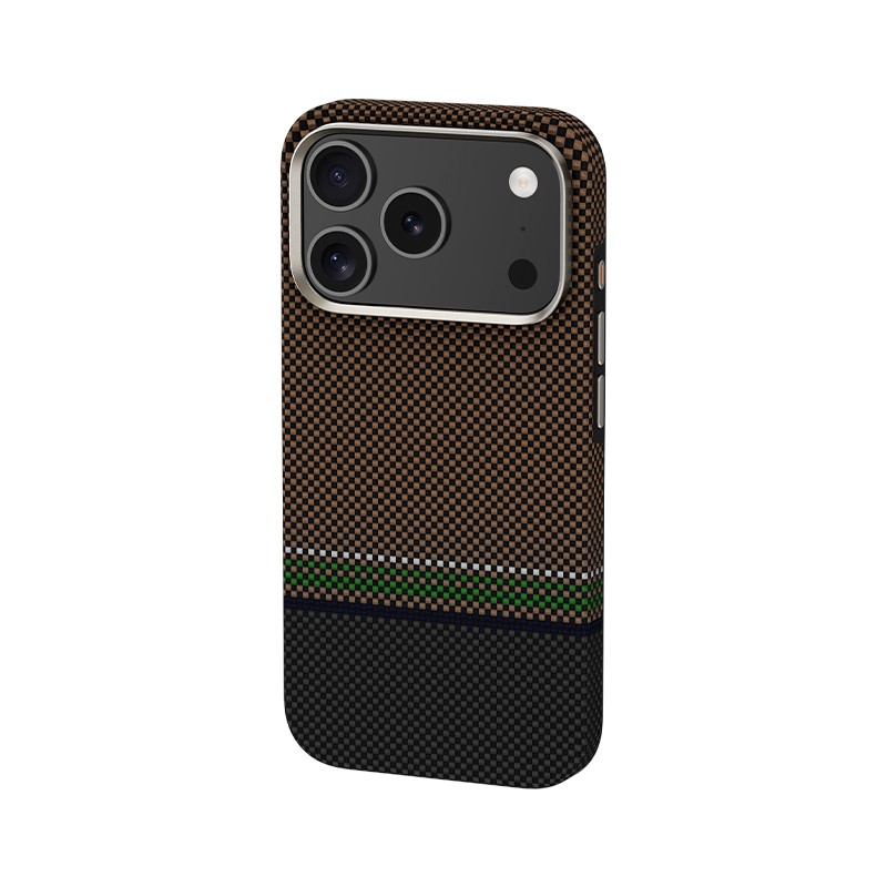 Apple iPhone 17 Pro Case M-safe Charging Feature Carbon Fiber Design Benks Prestige ArmorPro Kevlar Cover - 3