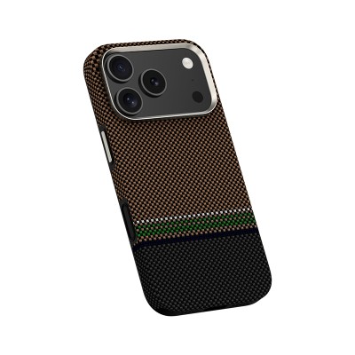 Apple iPhone 17 Pro Case M-safe Charging Feature Carbon Fiber Design Benks Prestige ArmorPro Kevlar Cover - 4