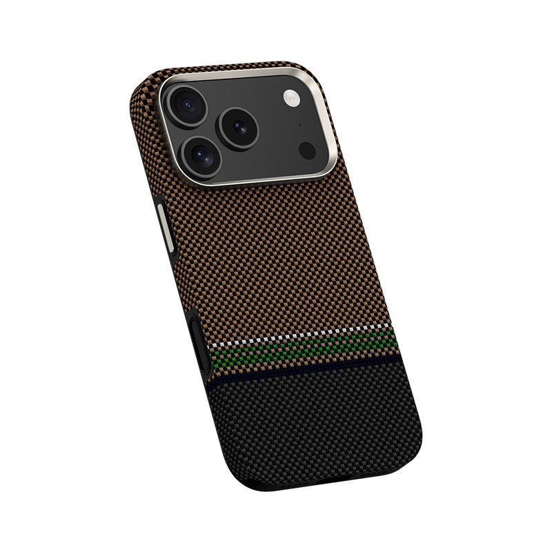 Apple iPhone 17 Pro Case M-safe Charging Feature Carbon Fiber Design Benks Prestige ArmorPro Kevlar Cover - 4