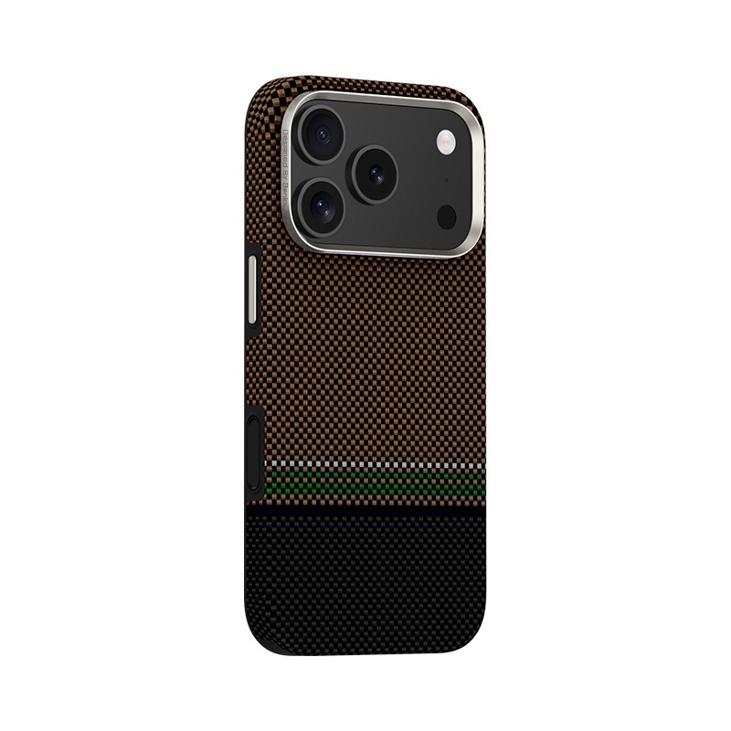 Apple iPhone 17 Pro Case M-safe Charging Feature Carbon Fiber Design Benks Prestige ArmorPro Kevlar Cover - 5