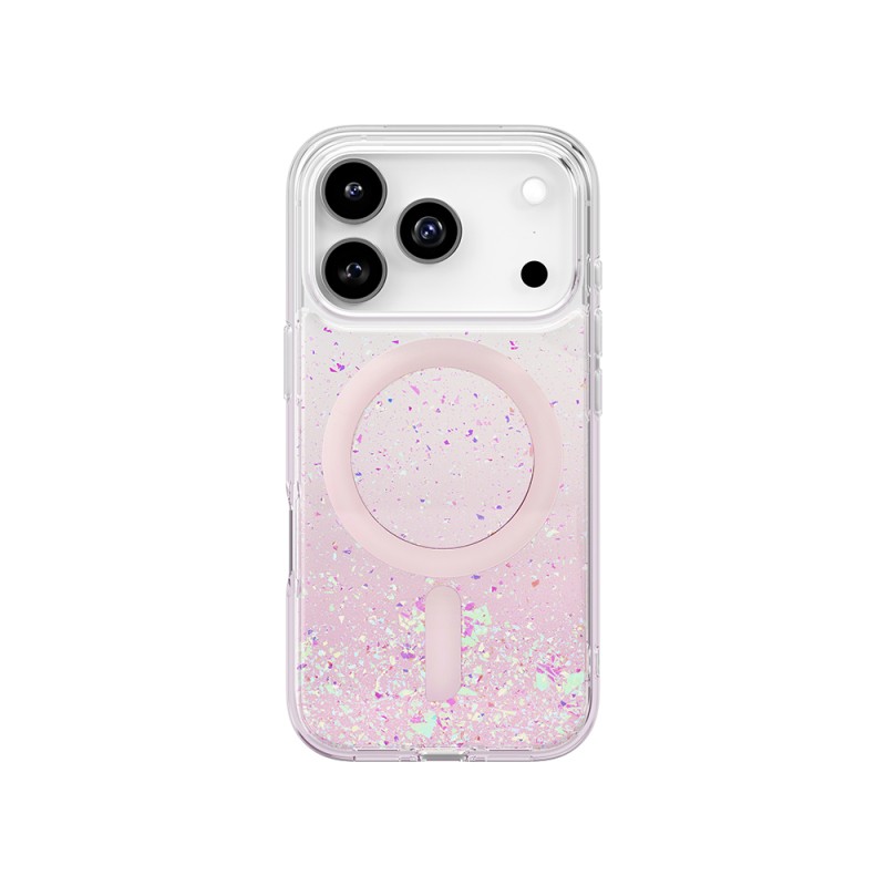 Apple iPhone 17 Pro Case M-safe Charging Feature Hologram Piece Coehl Rosara Cover - 1