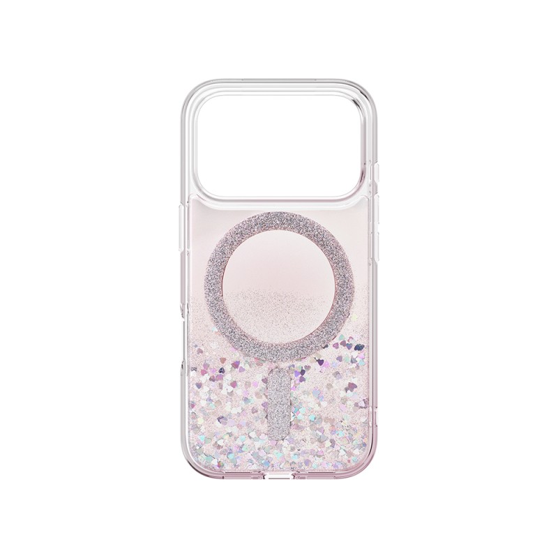 Apple iPhone 17 Pro Case M-safe Charging Feature Shiny Ring Coehl Solea Cover - 3