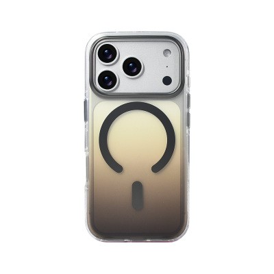 Apple iPhone 17 Pro Case M-safe Charging Feature Transparent Color Transition Zore Toros Cover - 19