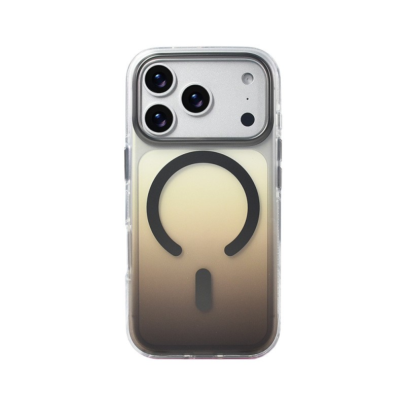 Apple iPhone 17 Pro Case M-safe Charging Feature Transparent Color Transition Zore Toros Cover - 19