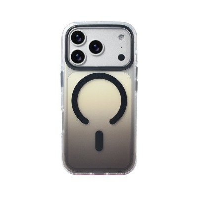 Apple iPhone 17 Pro Case M-safe Charging Feature Transparent Color Transition Zore Toros Cover - 9