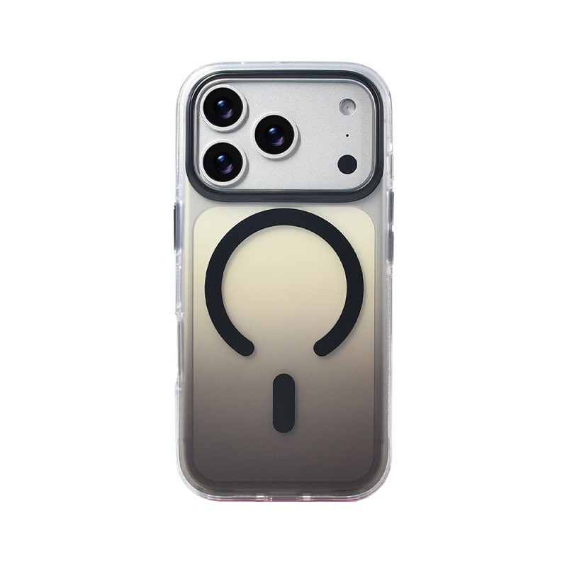 Apple iPhone 17 Pro Case M-safe Charging Feature Transparent Color Transition Zore Toros Cover - 9
