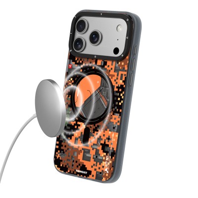 Apple iPhone 17 Pro Case M-Safe Charging Feature Youngkit Camouflage Sykell Series Cover - 14