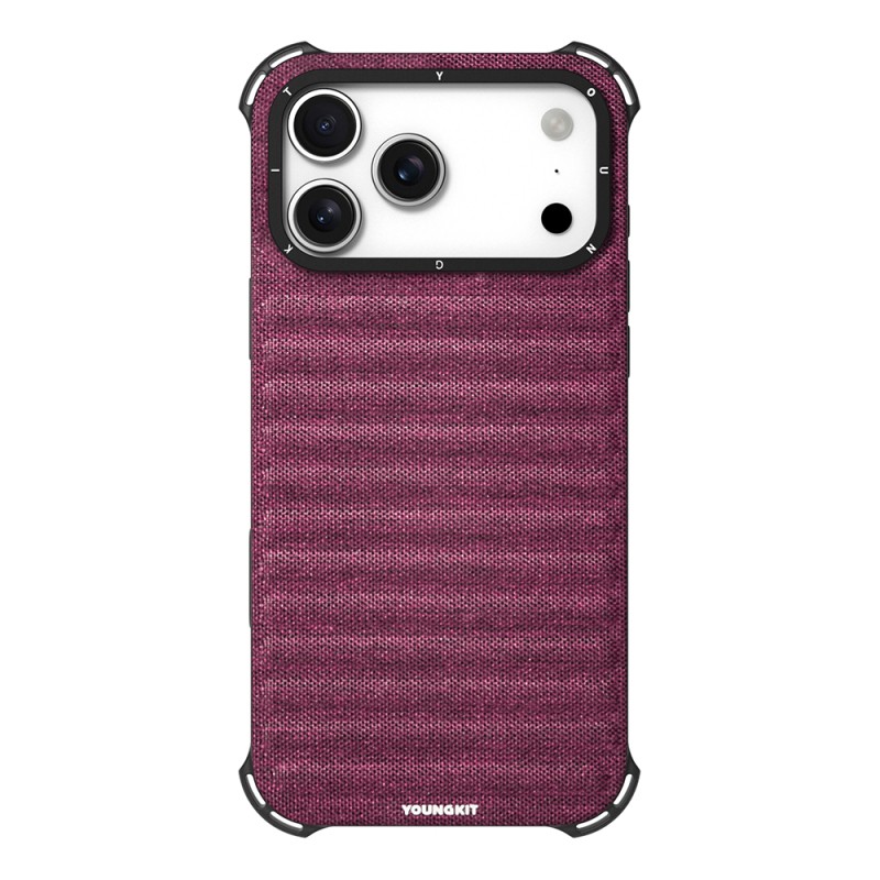 Apple iPhone 17 Pro Case M-safe Charging Feature Youngkit Canvas Series Cover - 1