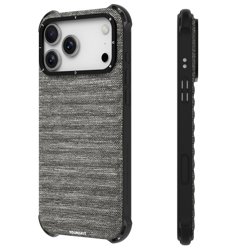 Apple iPhone 17 Pro Case M-safe Charging Feature Youngkit Canvas Series Cover - 10