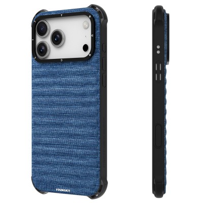 Apple iPhone 17 Pro Case M-safe Charging Feature Youngkit Canvas Series Cover - 11