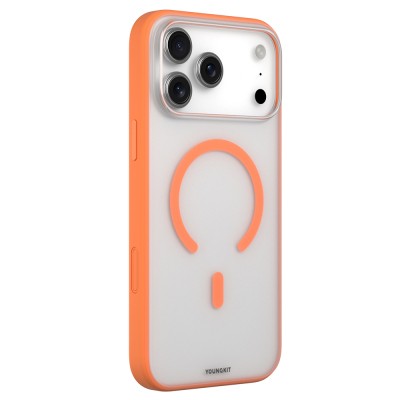 Apple iPhone 17 Pro Case M-safe Charging Feature Youngkit Clear Series Cover - 16
