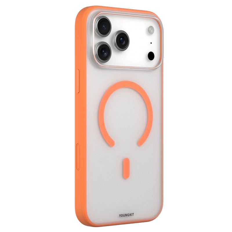 Apple iPhone 17 Pro Case M-safe Charging Feature Youngkit Clear Series Cover - 16