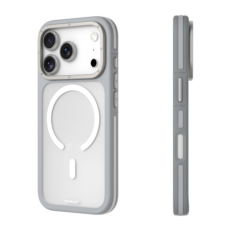 Apple iPhone 17 Pro Case M-safe Charging Feature Youngkit Rock Sand Series Cover - 7