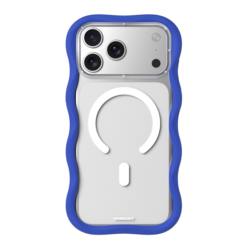 Apple iPhone 17 Pro Case M-safe Charging Feature Youngkit Wave Clear Series Cover - 5