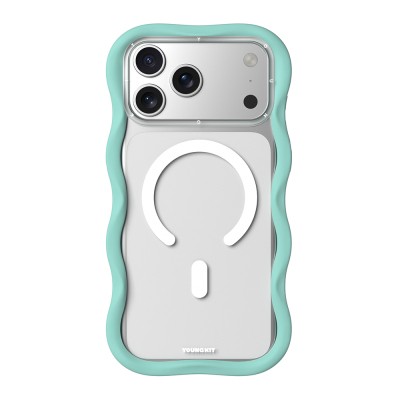Apple iPhone 17 Pro Case M-safe Charging Feature Youngkit Wave Clear Series Cover - 3
