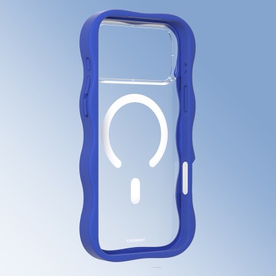Apple iPhone 17 Pro Case M-safe Charging Feature Youngkit Wave Clear Series Cover - 13