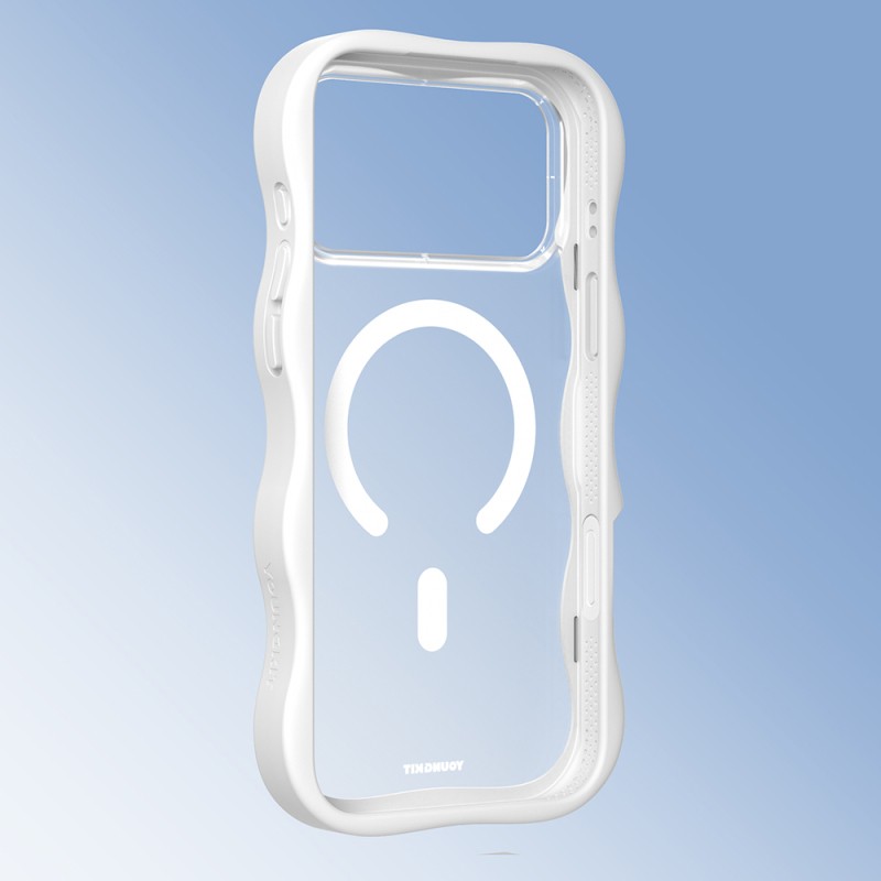 Apple iPhone 17 Pro Case M-safe Charging Feature Youngkit Wave Matte Series Cover - 16