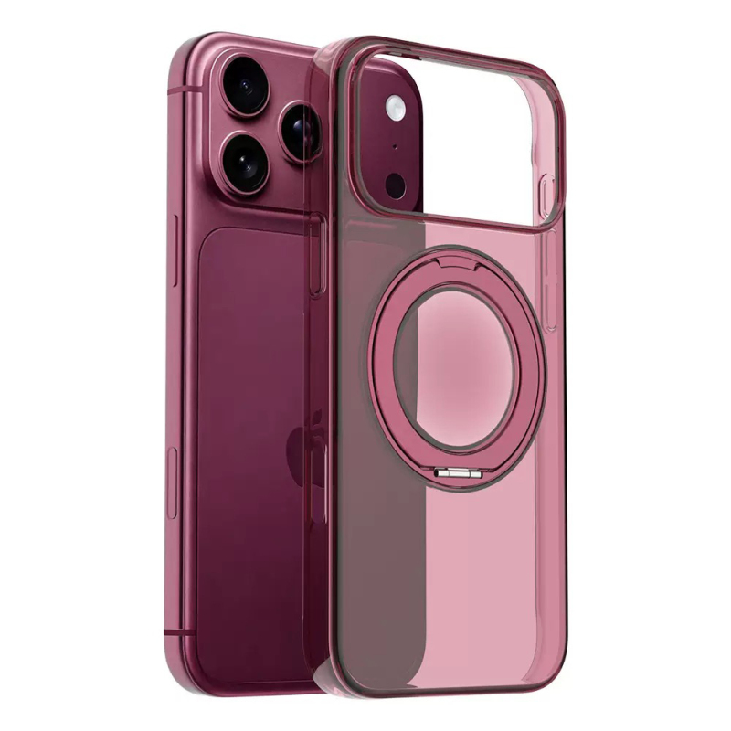 Apple iPhone 17 Pro Case M-Safe Charging Feature Zore Luzer 360 Stand Cover - 4