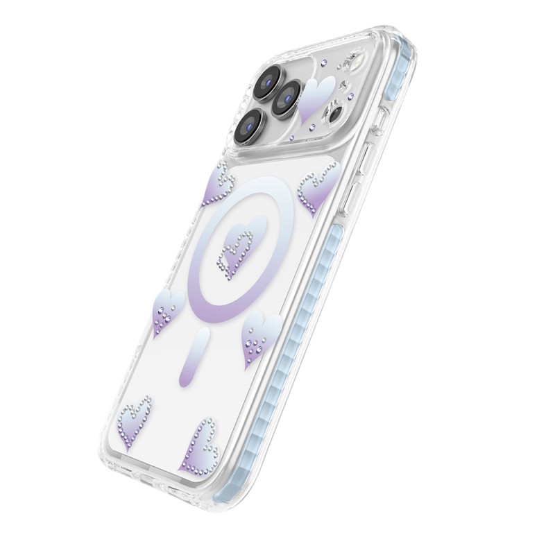 Apple iPhone 17 Pro Case M-Safe Charging Feature Zore Paris Elvo Hard PC Cover - 4
