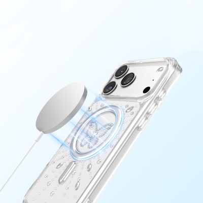 Apple iPhone 17 Pro Case M-Safe Charging Feature Zore Paris Mova Hard PC Cover - 8
