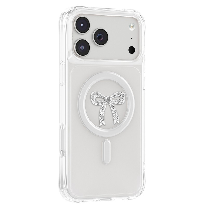 Apple iPhone 17 Pro Case M-Safe Charging Feature Zore Paris Mova Hard PC Cover - 4