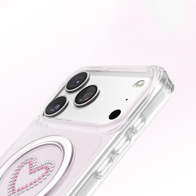 Apple iPhone 17 Pro Case M-Safe Charging Feature Zore Paris Mova Hard PC Cover - 21