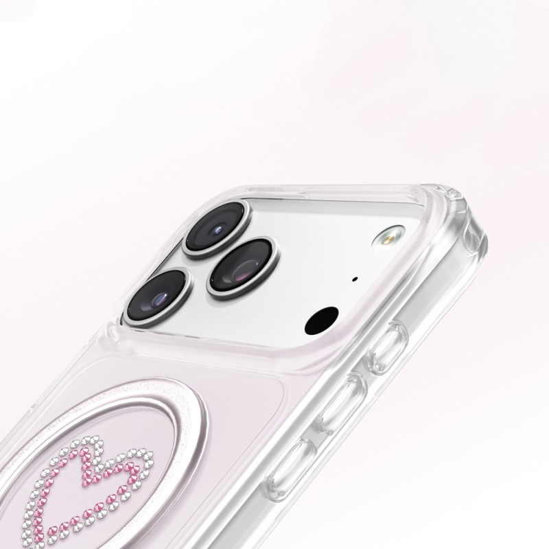 Apple iPhone 17 Pro Case M-Safe Charging Feature Zore Paris Mova Hard PC Cover - 21