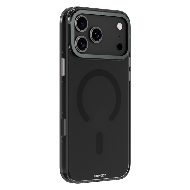 Apple iPhone 17 Pro Case M-safe Charging Transparent Youngkit Crystal Shield Series Cover - 5