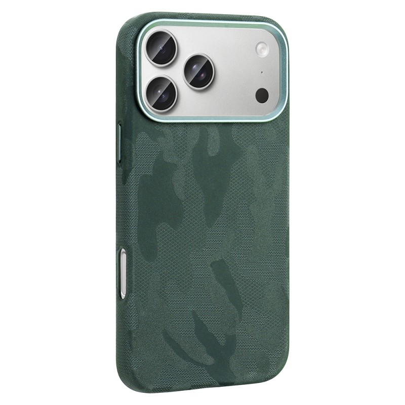 Apple iPhone 17 Pro Case with M-Safe Charging Feature, Camouflage Design, Zore Sera Hard PC Cover - 8