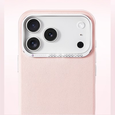 Apple iPhone 17 Pro Case with M-safe Charging Feature, Leather Design, Pynana Starry Series Cover - 6