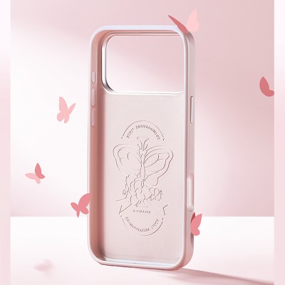 Apple iPhone 17 Pro Case with M-safe Charging Feature, Leather Design, Pynana Starry Series Cover - 8