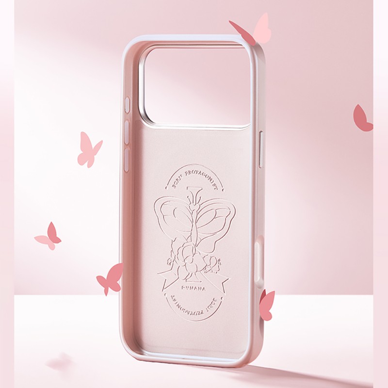 Apple iPhone 17 Pro Case with M-safe Charging Feature, Leather Design, Pynana Starry Series Cover - 8