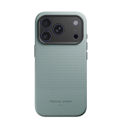 Apple iPhone 17 Pro Case with M-safe Charging Feature, Leather Texture, Native Union 2025 Active Series Cover - Native Union