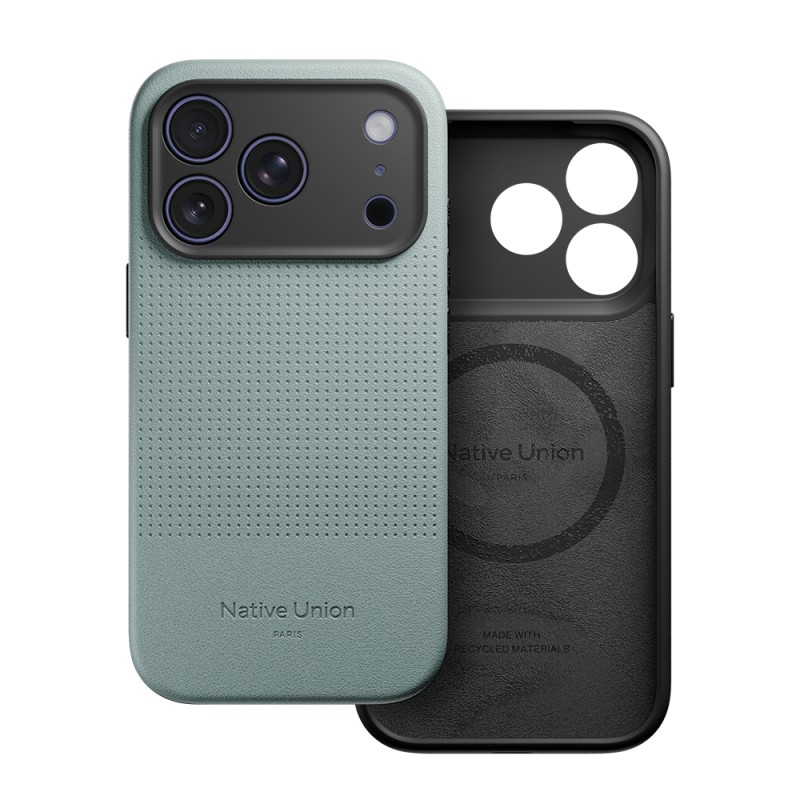 Apple iPhone 17 Pro Case with M-safe Charging Feature, Leather Texture, Native Union 2025 Active Series Cover - 9