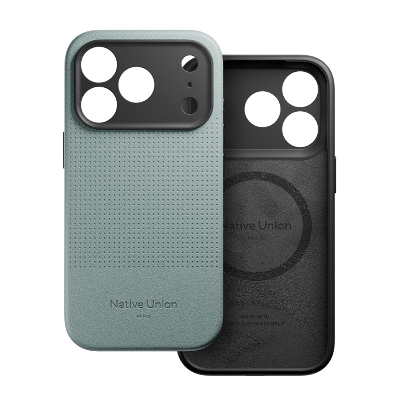 Apple iPhone 17 Pro Case with M-safe Charging Feature, Leather Texture, Native Union 2025 Active Series Cover - 10