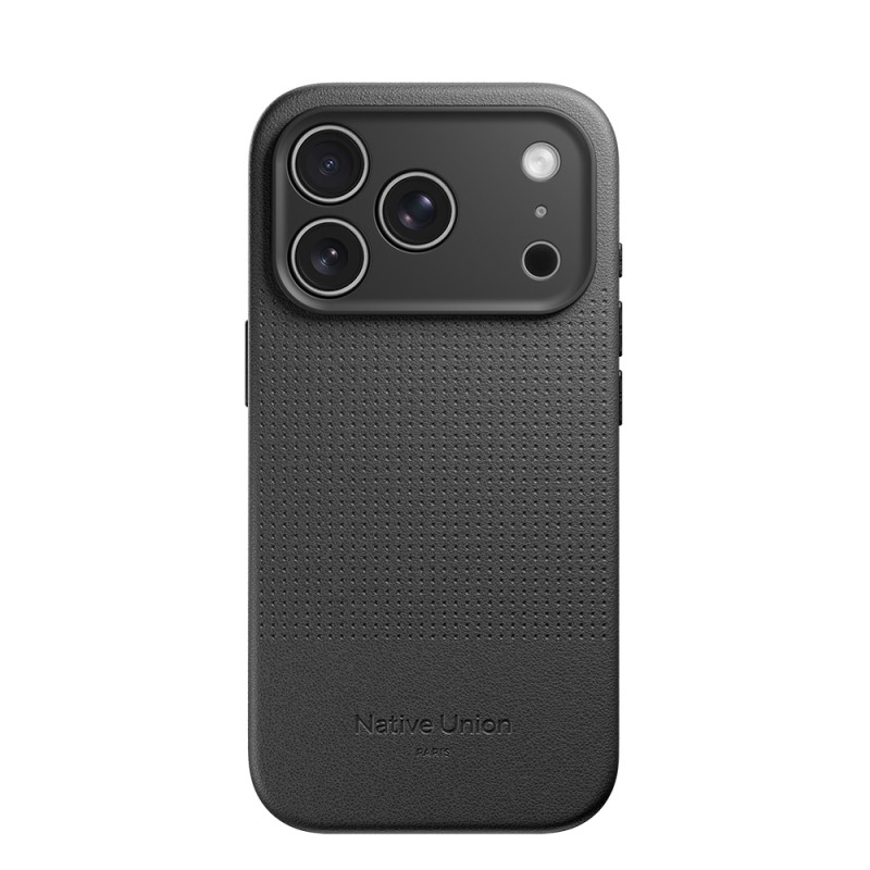 Apple iPhone 17 Pro Case with M-safe Charging Feature, Leather Texture, Native Union 2025 Active Series Cover - 2